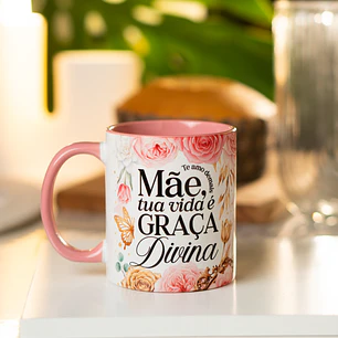 20 Artes para Caneca e Azulejo Mãe é Benção Arquivo em Png
