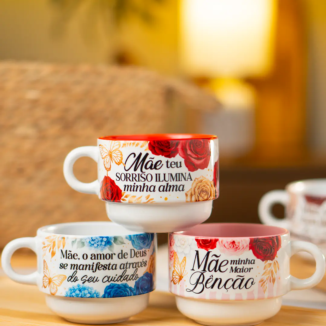 20 Artes para Caneca e Azulejo Mãe é Benção Arquivo em Png 3