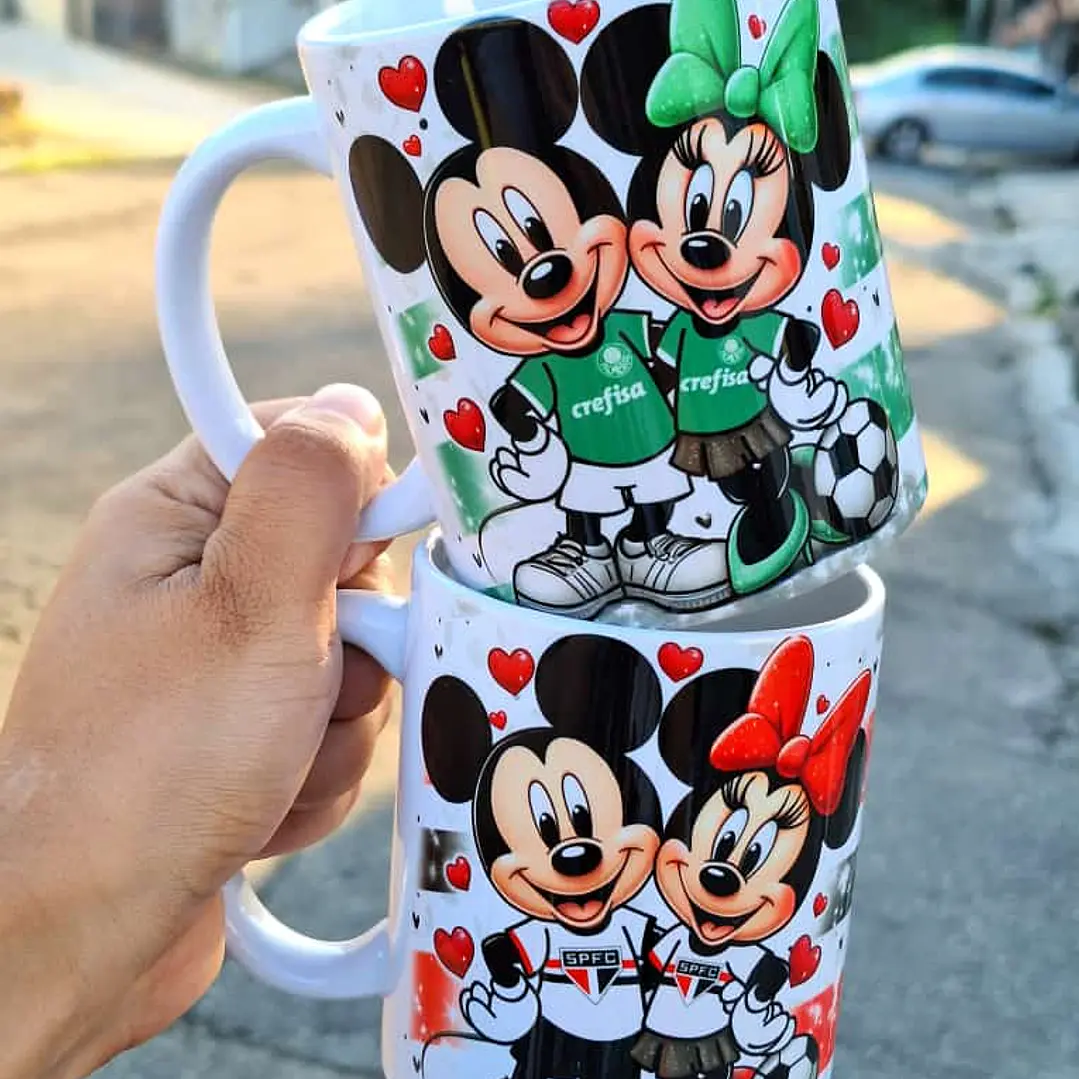 34 Artes para Caneca Meu torcedor Favorito Disney Arquivo em Png 1