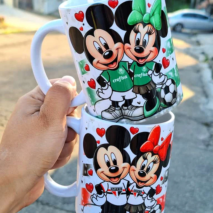 34 Artes para Caneca Meu torcedor Favorito Disney Arquivo em Png 1
