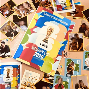 Arquivo Album Copa 2026 Casal Melhores Momentos Dia dos Namorados Editável 