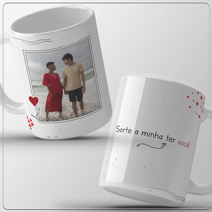 7 Artes para Caneca Minimalista Dia dos Namorados Arquivo em Png  3