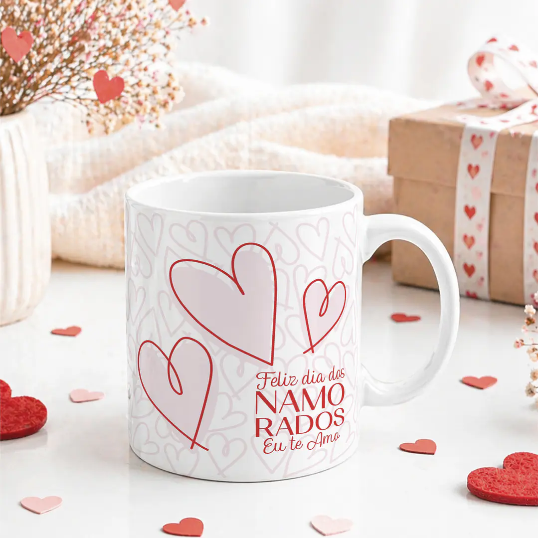 15 Artes para Caneca Dia dos Namorados Arquivo Editável  2
