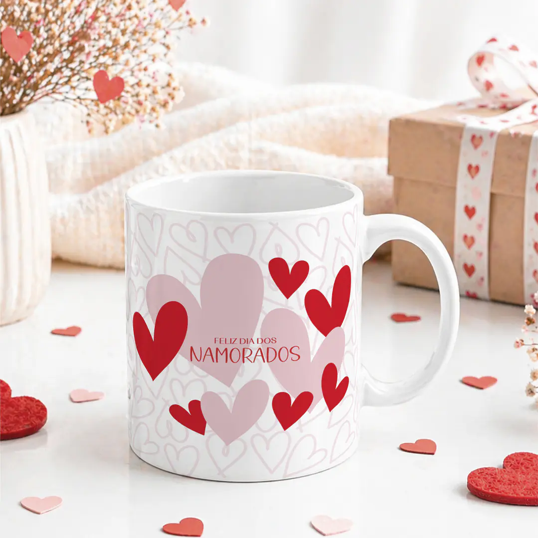 15 Artes para Caneca Dia dos Namorados Arquivo Editável  11