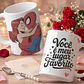 15 Artes para Caneca Dia dos Namorados Personagens Arquivo em Png  - Thumbnail 1
