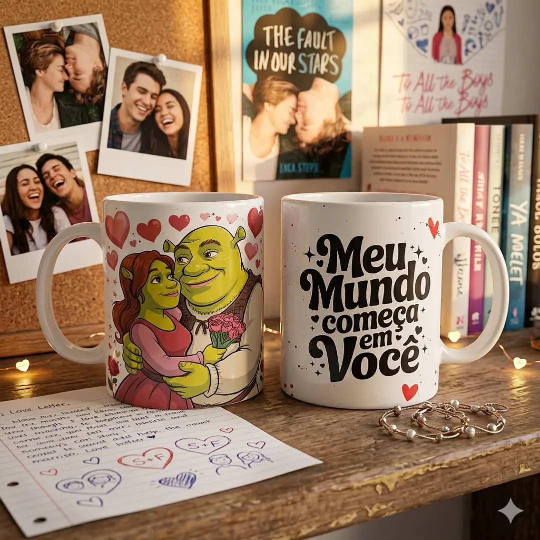 15 Artes para Caneca Dia dos Namorados Personagens Arquivo em Png  3