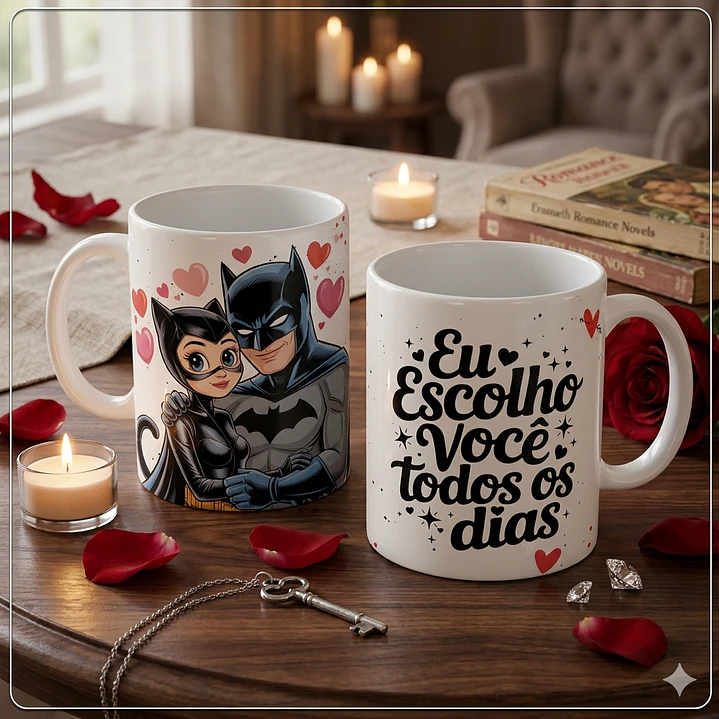 15 Artes para Caneca Dia dos Namorados Personagens Arquivo em Png  7