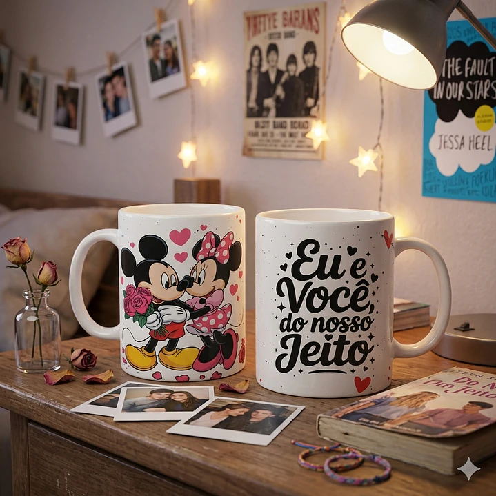 15 Artes para Caneca Dia dos Namorados Personagens Arquivo em Png  12