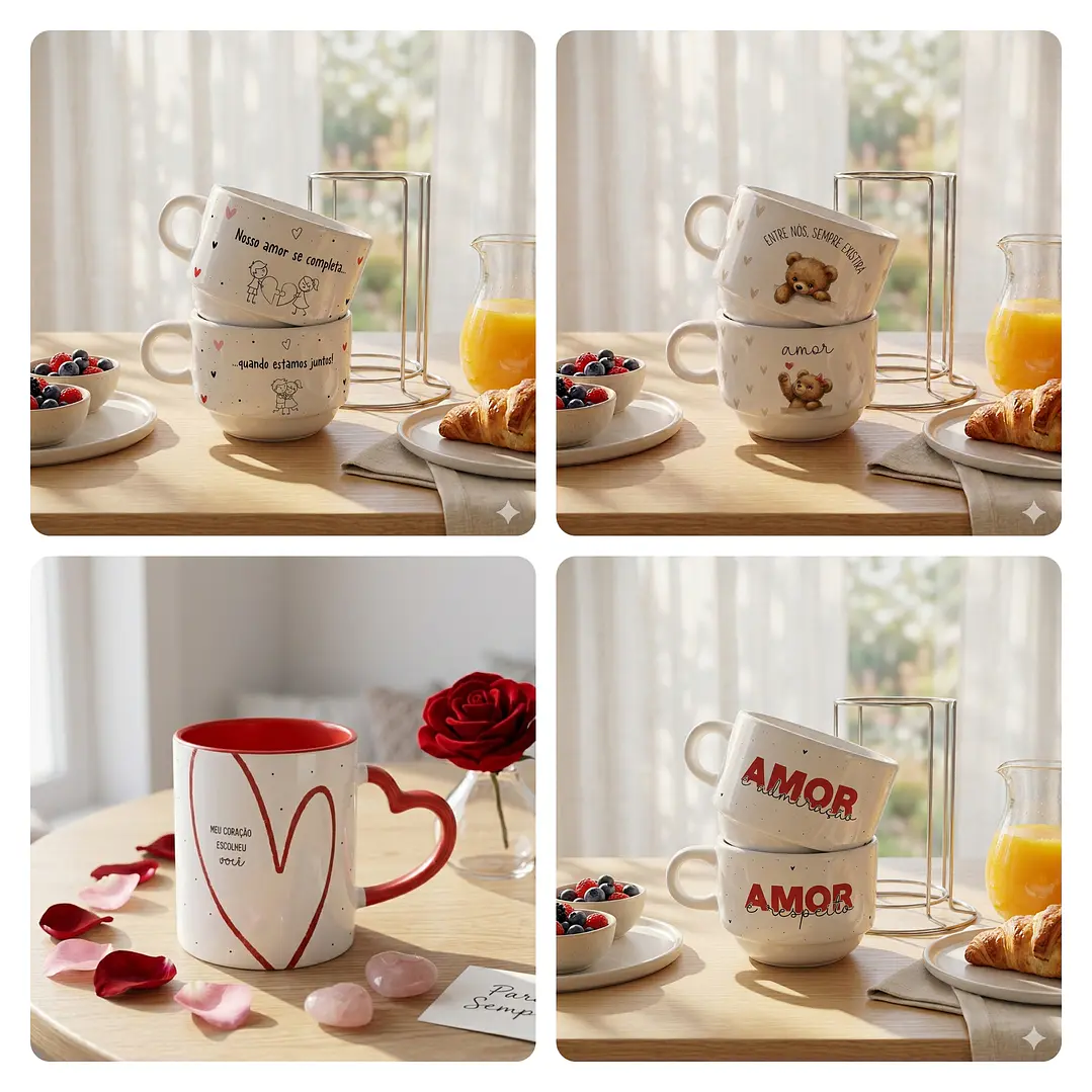 22 Artes para Caneca e Azulejo Dia dos Namorados Arquivo Editável  1