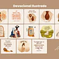 23 Artes para Caneca e Azulejo Devocional Ilustrado Arquivo Editável  - Thumbnail 9