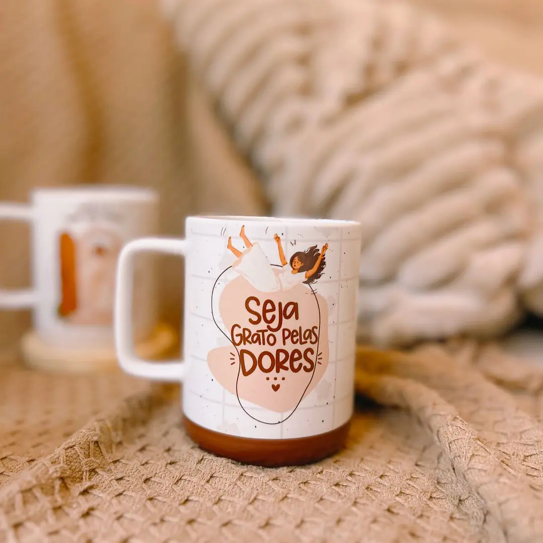 23 Artes para Caneca e Azulejo Devocional Ilustrado Arquivo Editável  6