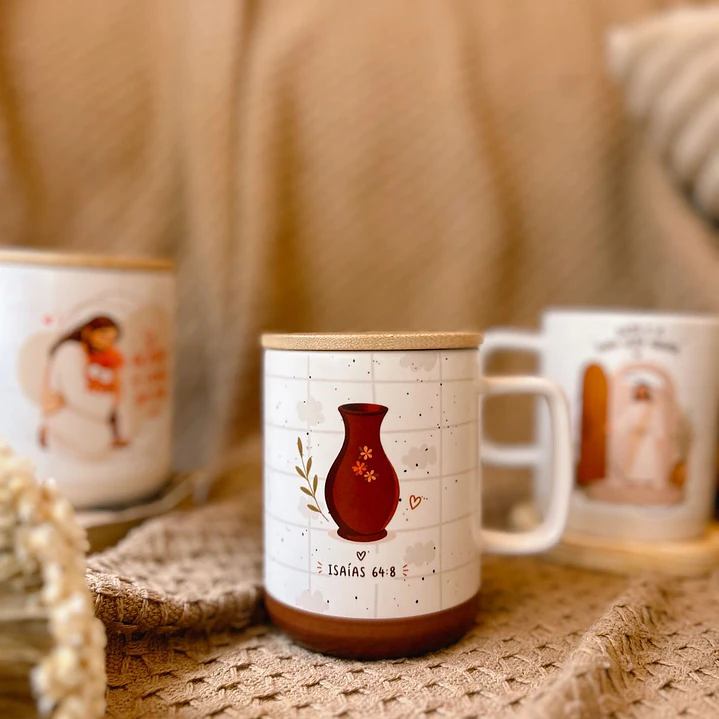 23 Artes para Caneca e Azulejo Devocional Ilustrado Arquivo Editável  8