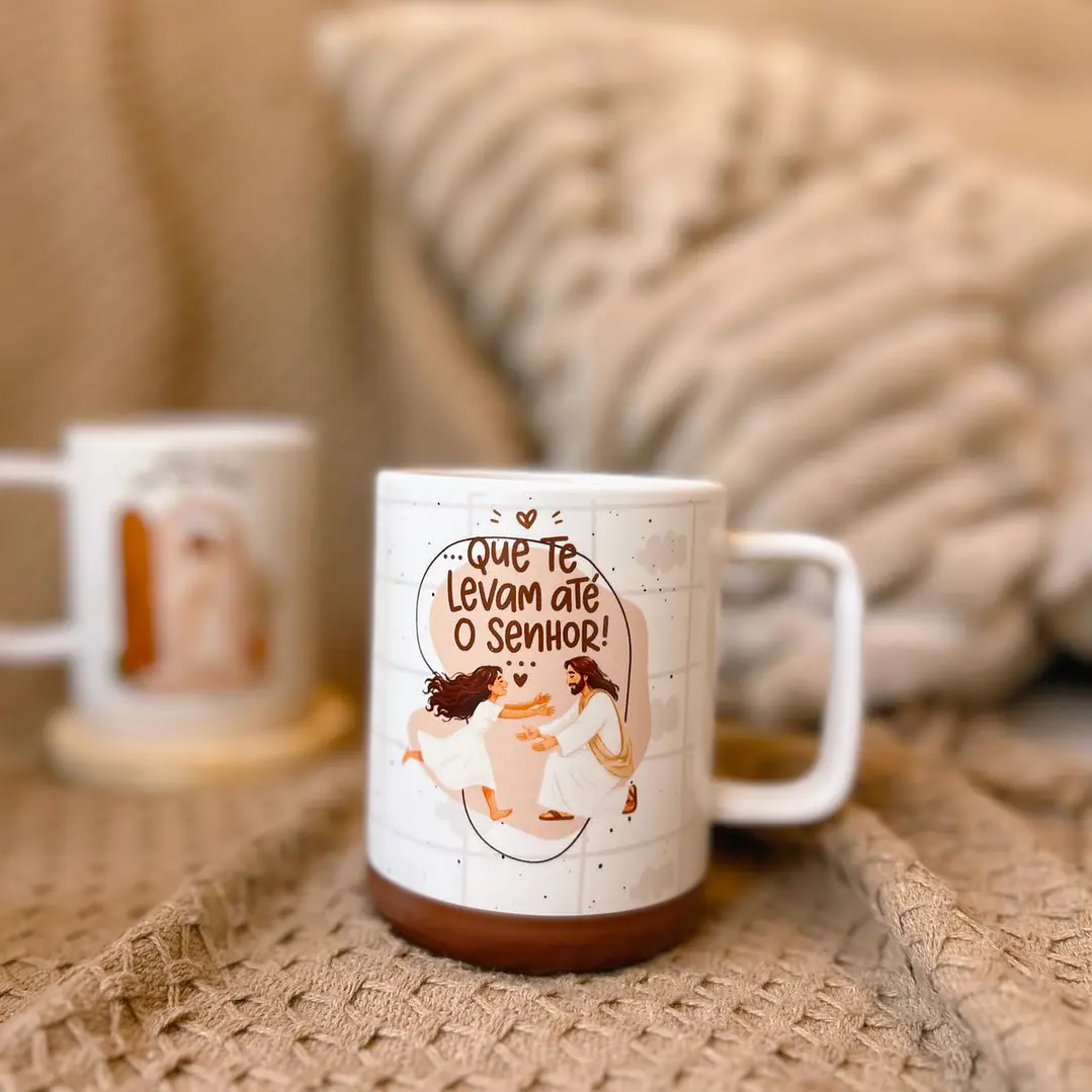 23 Artes para Caneca e Azulejo Devocional Ilustrado Arquivo Editável  1