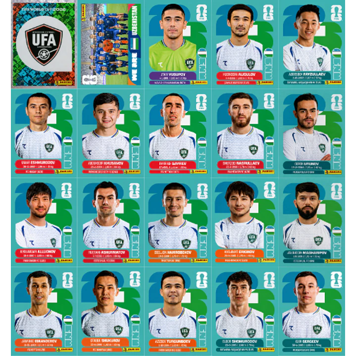 Figurinhas Copa do Mundo 2026 para Imprimir Arquivo PDF 16