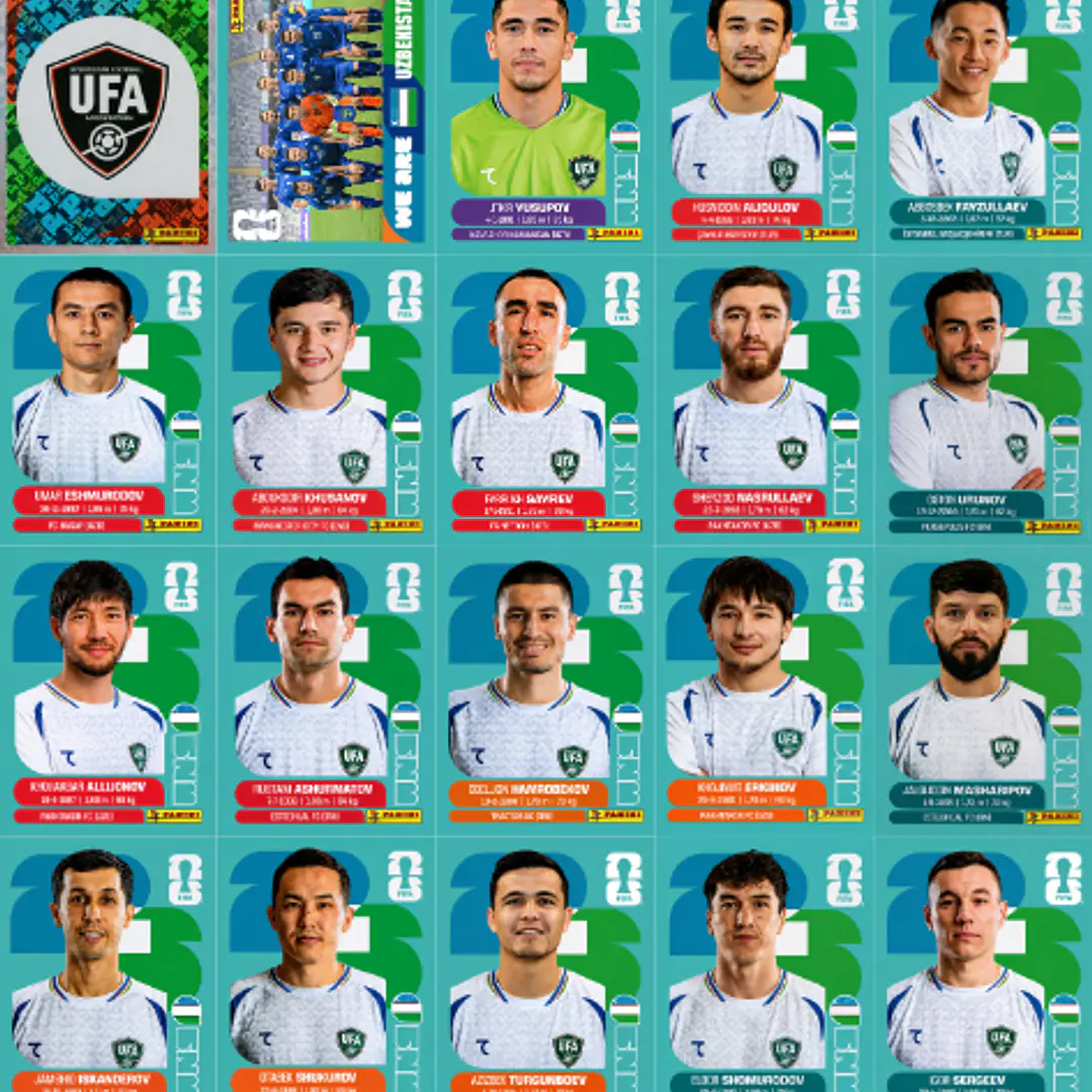 Figurinhas Copa do Mundo 2026 para Imprimir Arquivo PDF 16