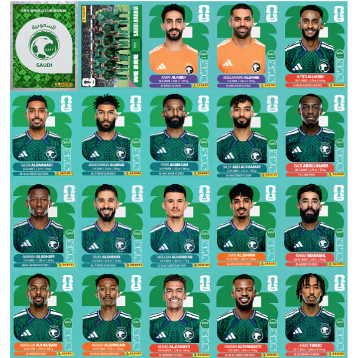 Figurinhas Copa do Mundo 2026 para Imprimir Arquivo PDF 17