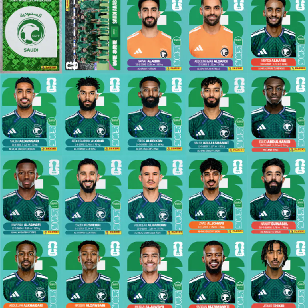 Figurinhas Copa do Mundo 2026 para Imprimir Arquivo PDF 17