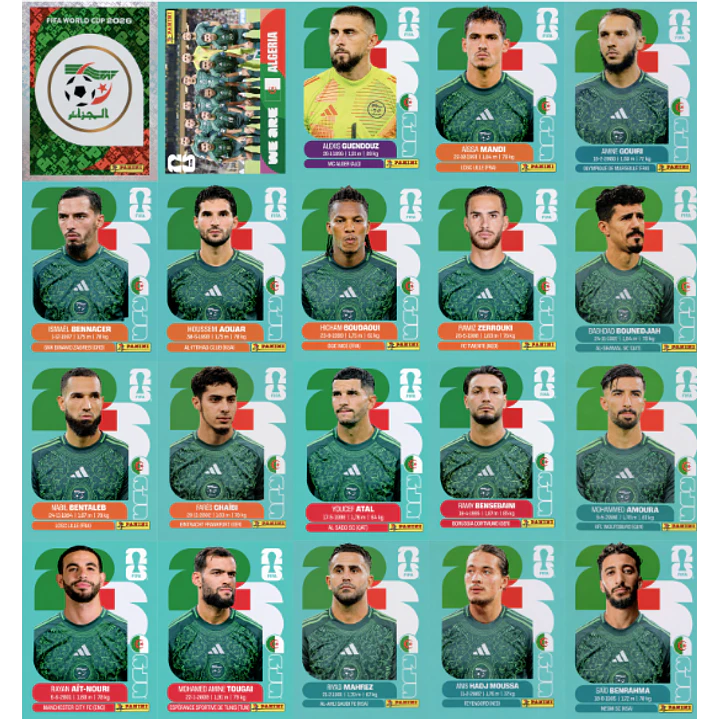 Figurinhas Copa do Mundo 2026 para Imprimir Arquivo PDF 19