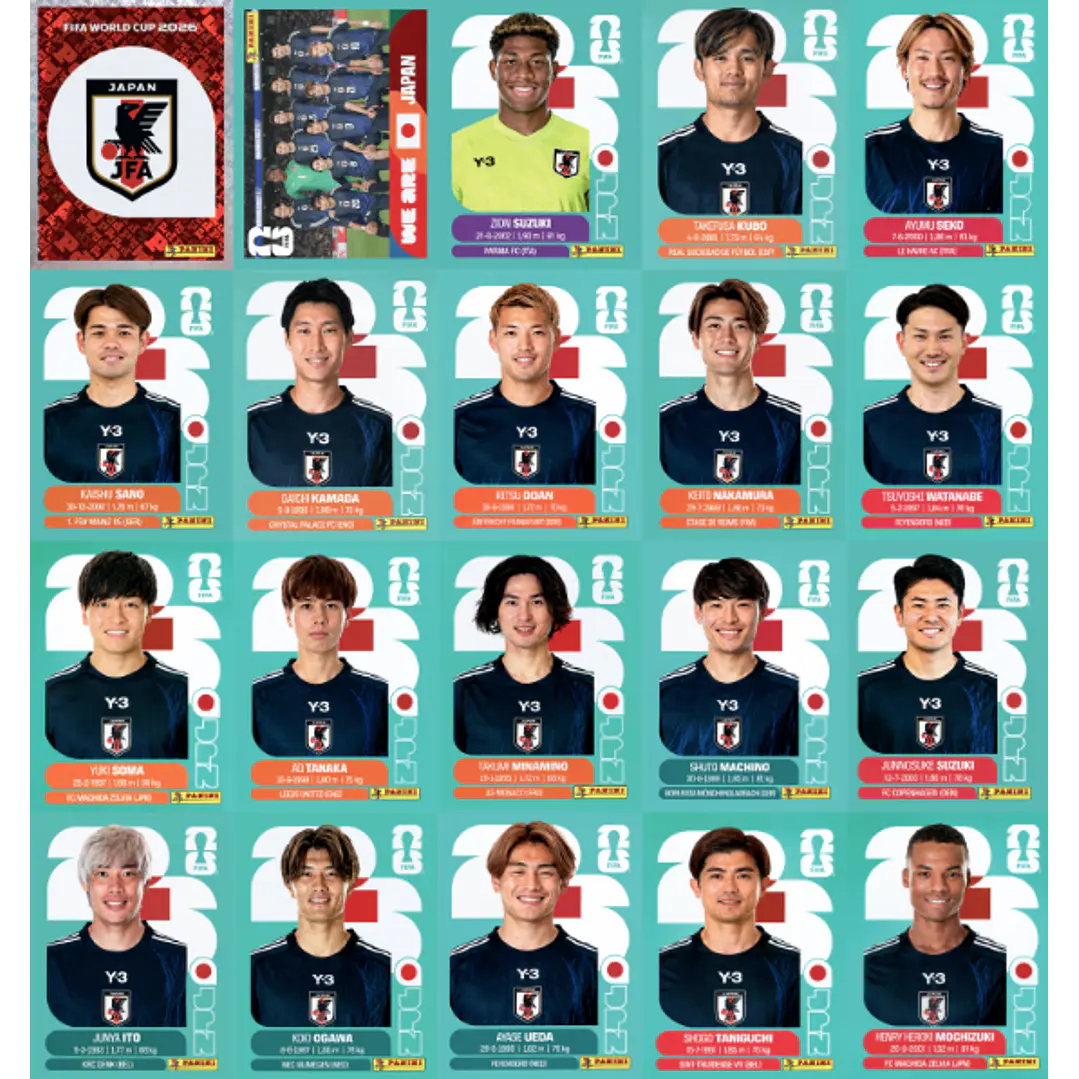 Figurinhas Copa do Mundo 2026 para Imprimir Arquivo PDF 21