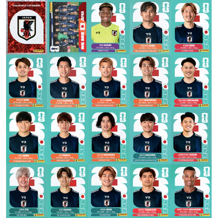 Figurinhas Copa do Mundo 2026 para Imprimir Arquivo PDF 21