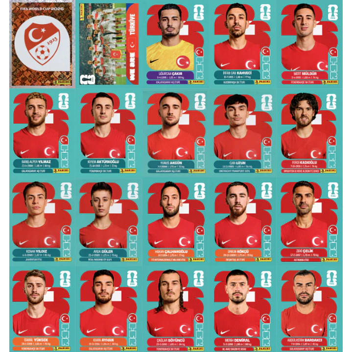 Figurinhas Copa do Mundo 2026 para Imprimir Arquivo PDF 22