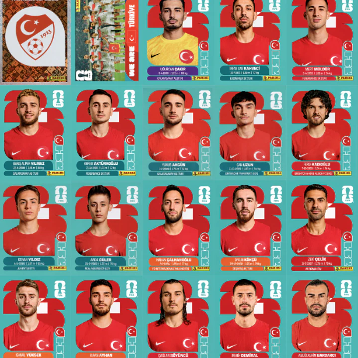 Figurinhas Copa do Mundo 2026 para Imprimir Arquivo PDF 22