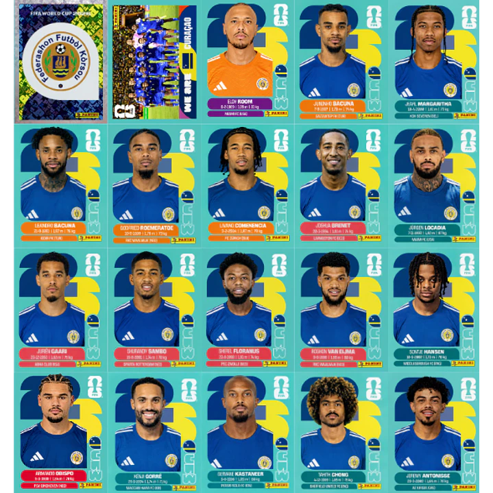 Figurinhas Copa do Mundo 2026 para Imprimir Arquivo PDF 23