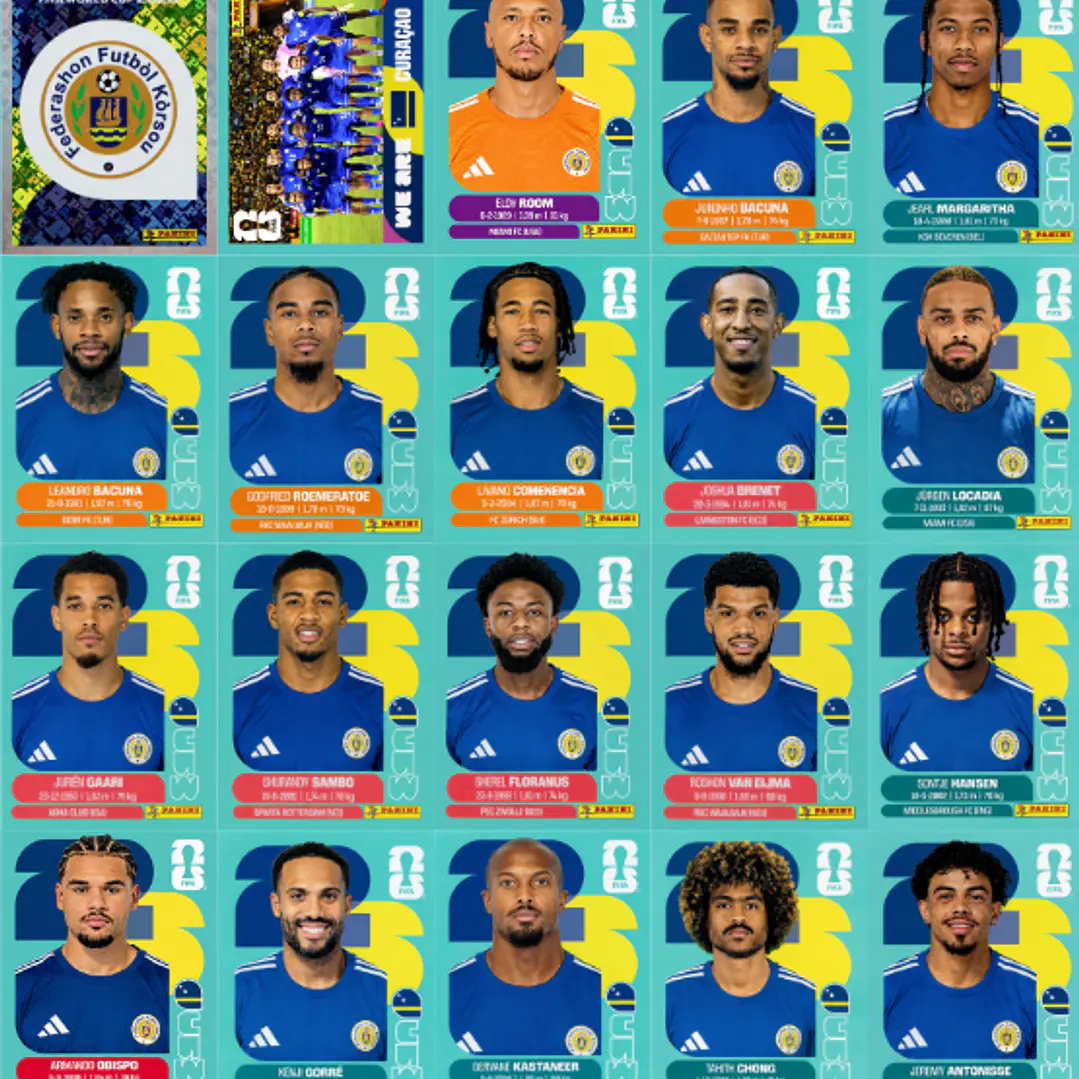 Figurinhas Copa do Mundo 2026 para Imprimir Arquivo PDF 23