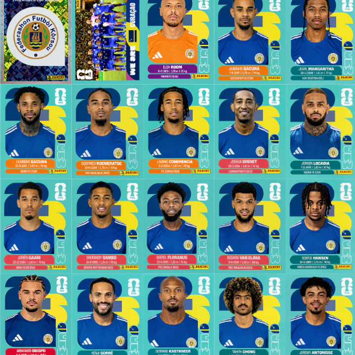 Figurinhas Copa do Mundo 2026 para Imprimir Arquivo PDF 23