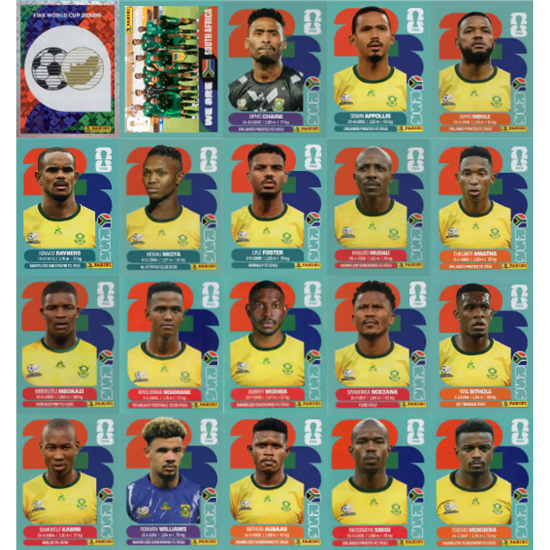 Figurinhas Copa do Mundo 2026 para Imprimir Arquivo PDF 25
