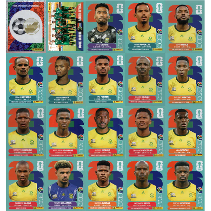 Figurinhas Copa do Mundo 2026 para Imprimir Arquivo PDF 25