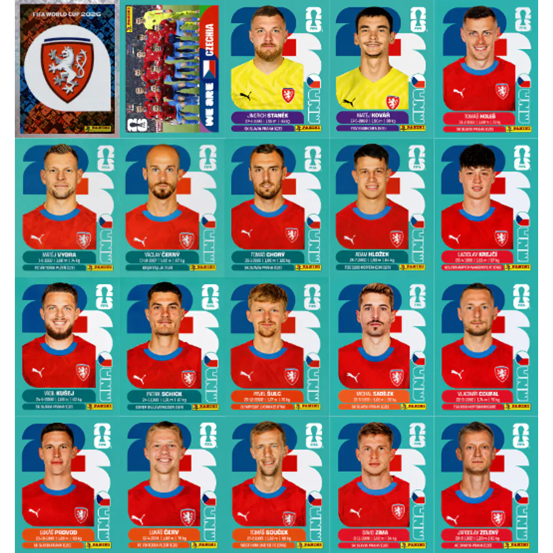 Figurinhas Copa do Mundo 2026 para Imprimir Arquivo PDF 27