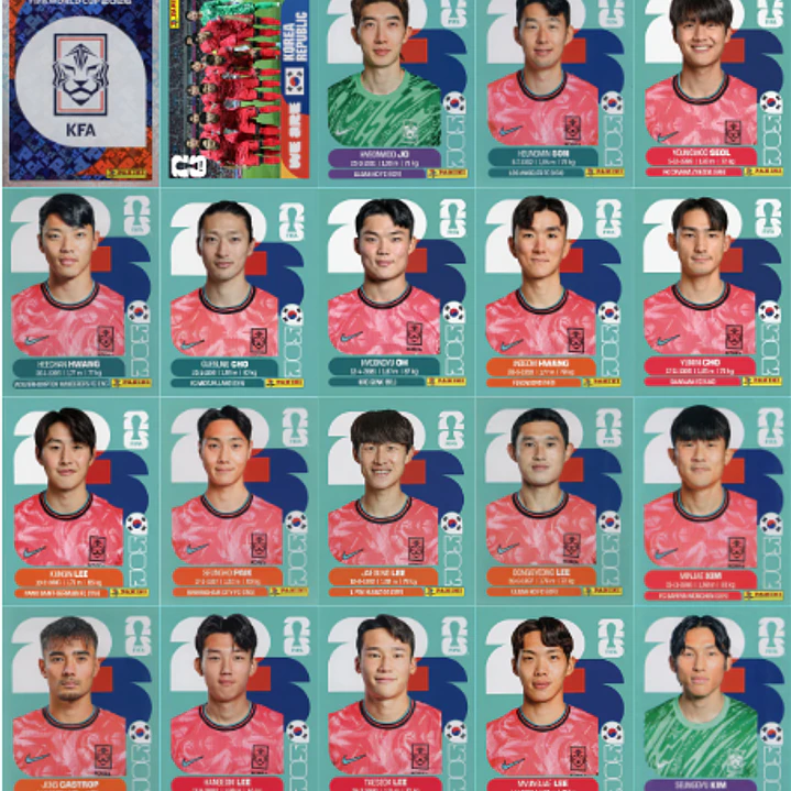 Figurinhas Copa do Mundo 2026 para Imprimir Arquivo PDF 28