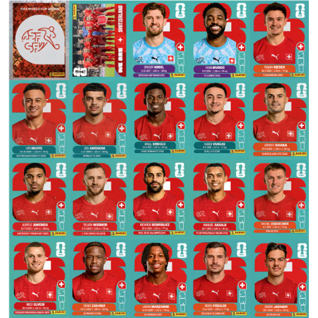 Figurinhas Copa do Mundo 2026 para Imprimir Arquivo PDF 29