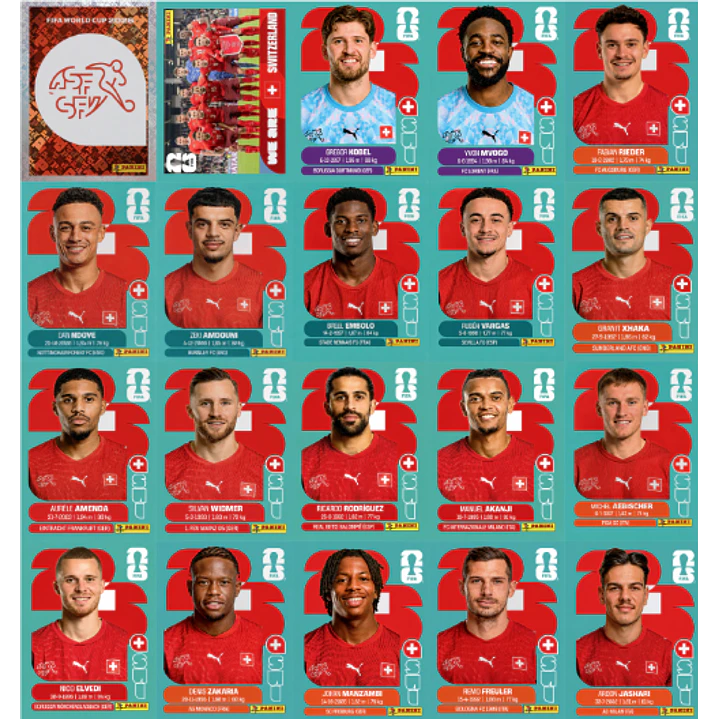 Figurinhas Copa do Mundo 2026 para Imprimir Arquivo PDF 29