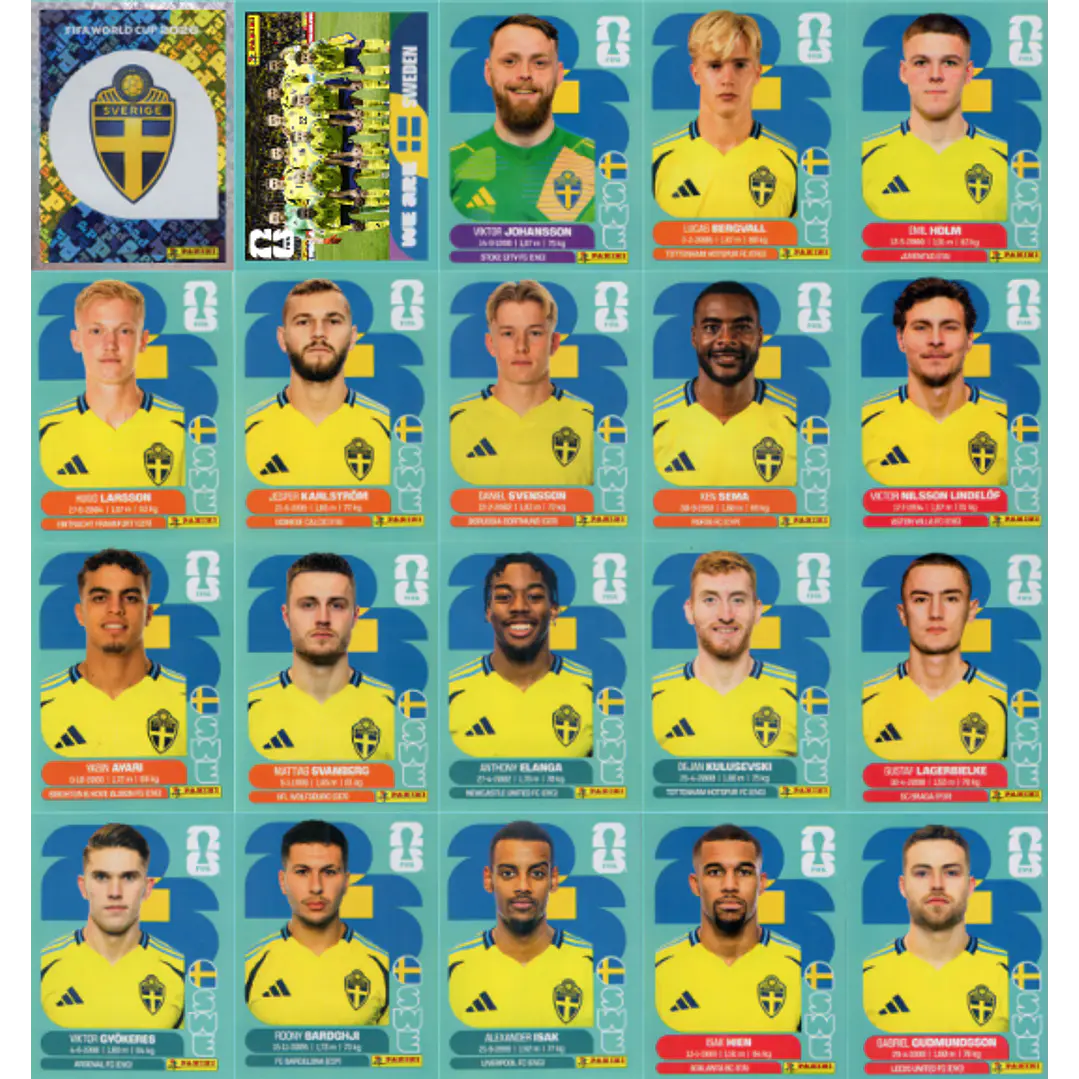 Figurinhas Copa do Mundo 2026 para Imprimir Arquivo PDF 30