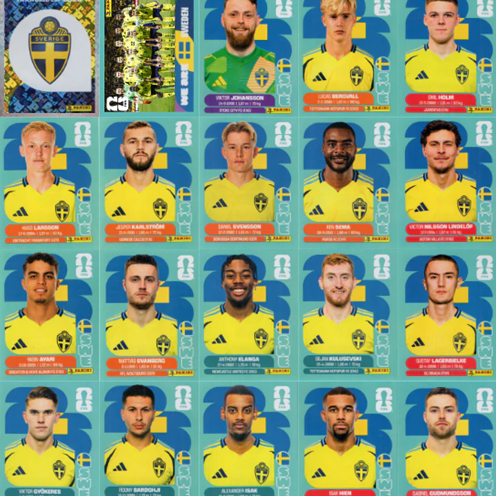 Figurinhas Copa do Mundo 2026 para Imprimir Arquivo PDF 30