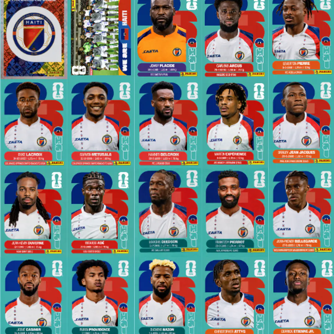 Figurinhas Copa do Mundo 2026 para Imprimir Arquivo PDF 31