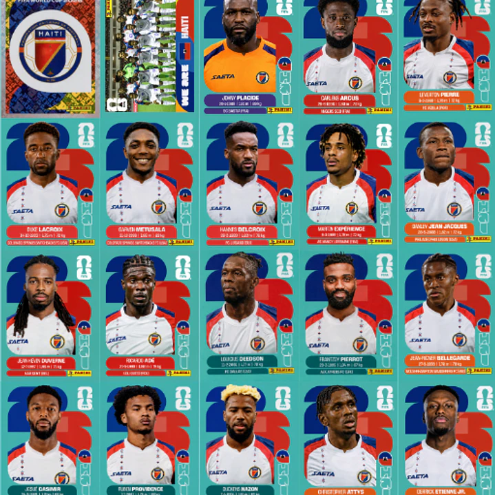 Figurinhas Copa do Mundo 2026 para Imprimir Arquivo PDF 31