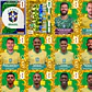 Figurinha Brasil Gold Crumple para Imprimir (PDF) | Versão Dourada Especial - thumbnail 4