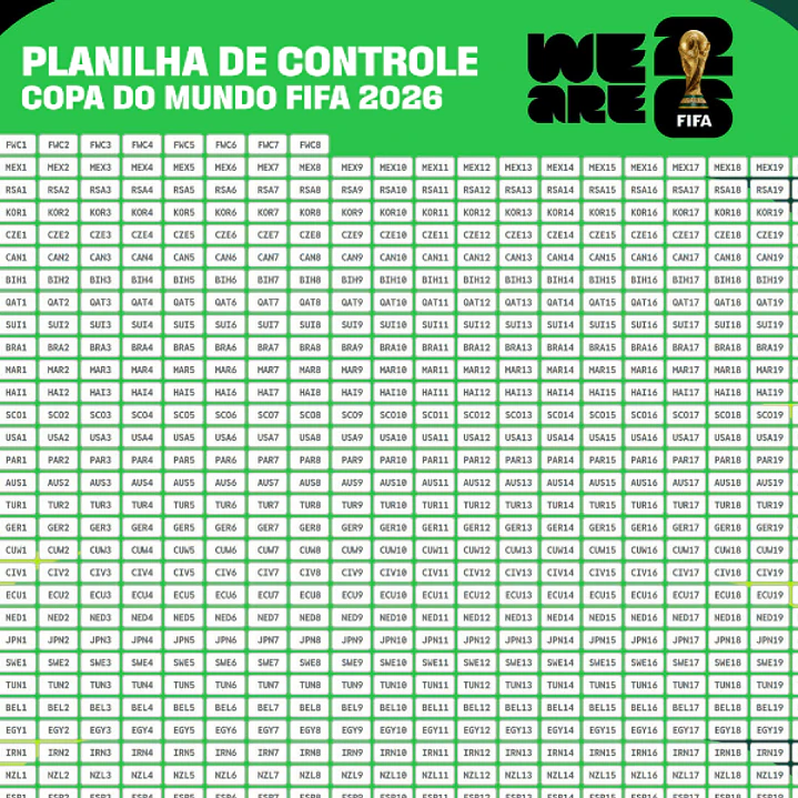 Figurinhas Copa do Mundo 2026 para Imprimir +900 Figurinhas PDF | Download Imediato 21