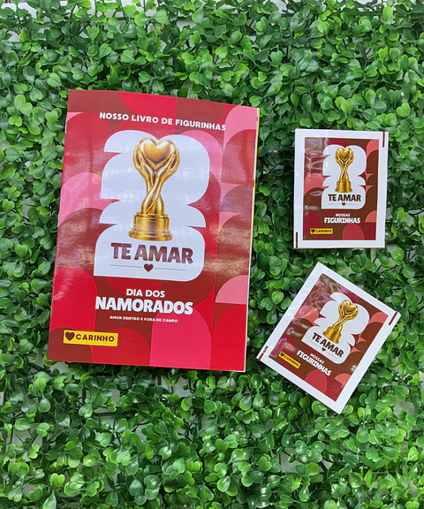 Arquivo Album Copa 2026 Casal Figurinhas Dia dos Namorados Editável