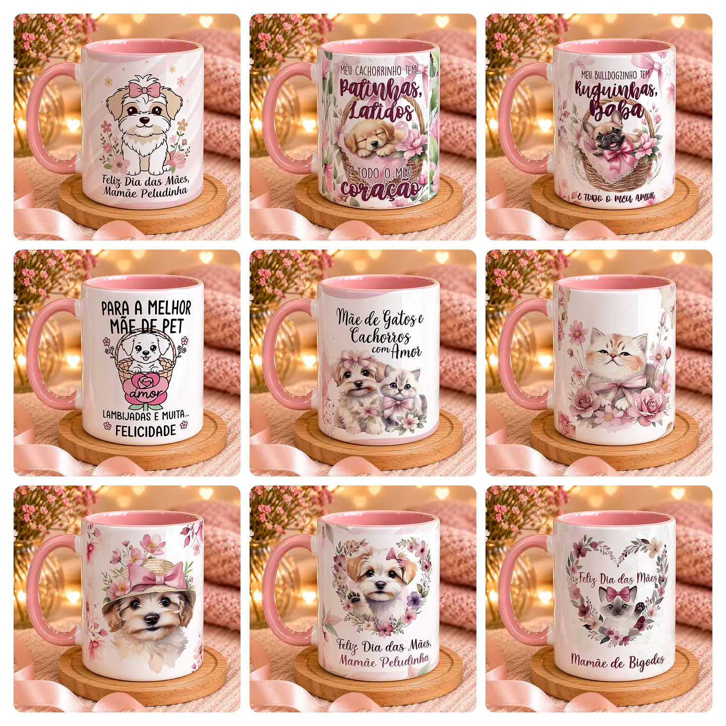 33 Artes para Caneca Mãe de Pet Arquivo em Jpg  6