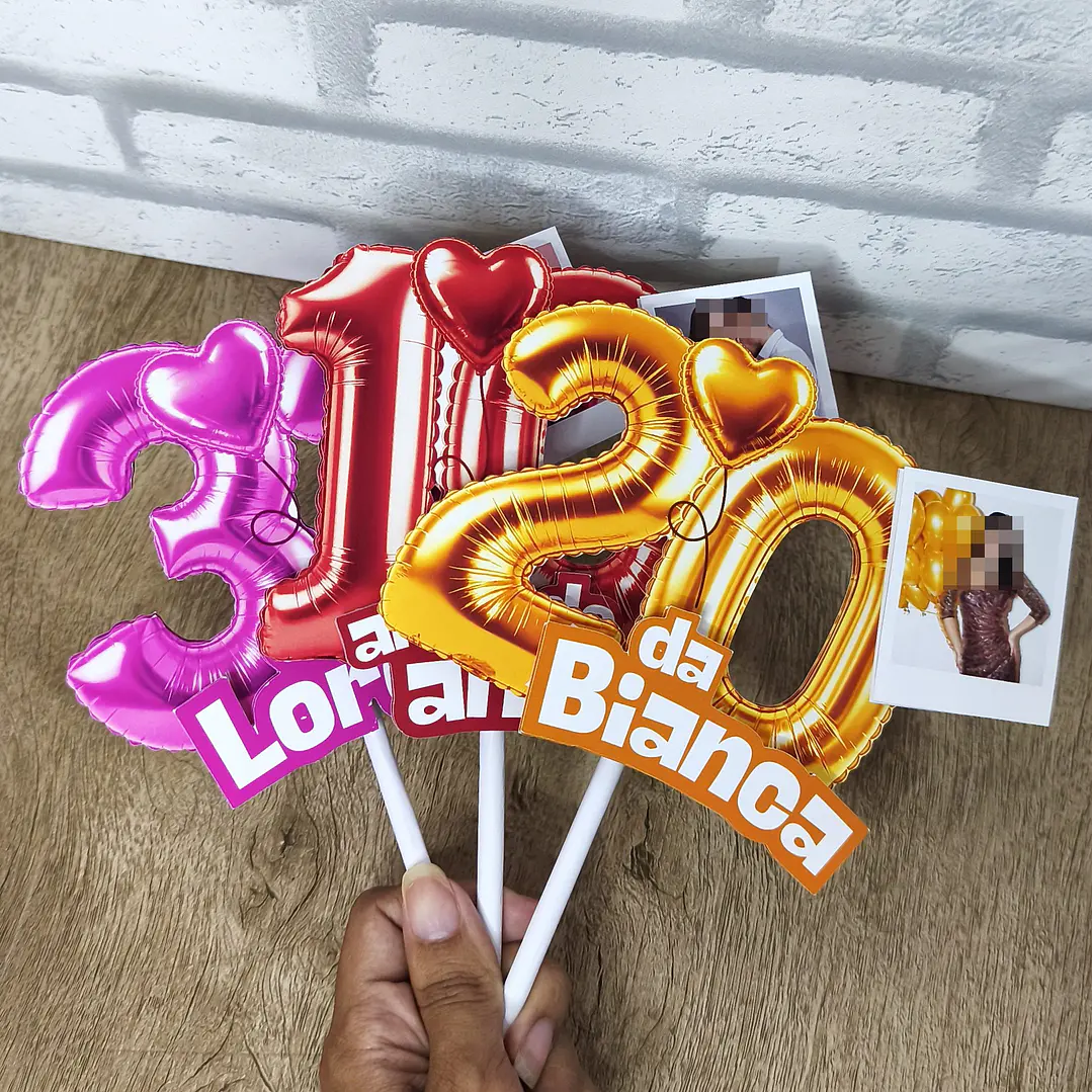 Arquivos para Topper de Bolo Cake Arquivo em Canva 7