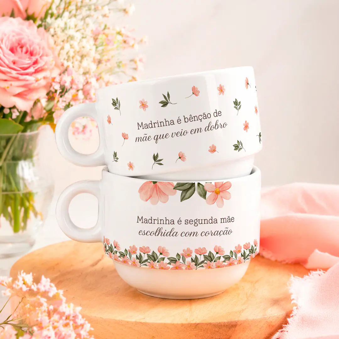 17 Artes para Xícaras Dia das Mães Arquivo Editável  6