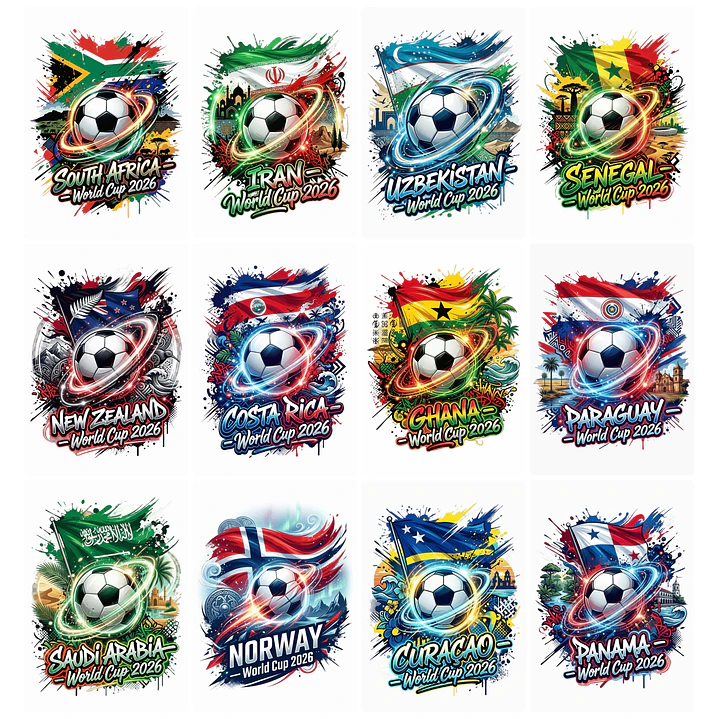 Kit digital Copa Times Seleções Png World Cup 2026  Sem Fundo – Arquivos para Sublimação e Personalizados 3