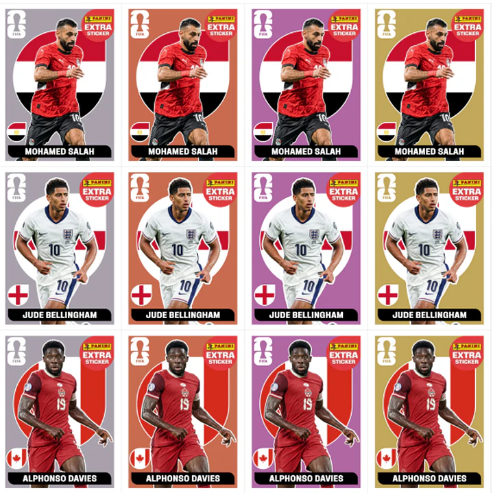 Figurinhas Legends Copa 2026 para Imprimir (PDF) | Extra Sticker 2