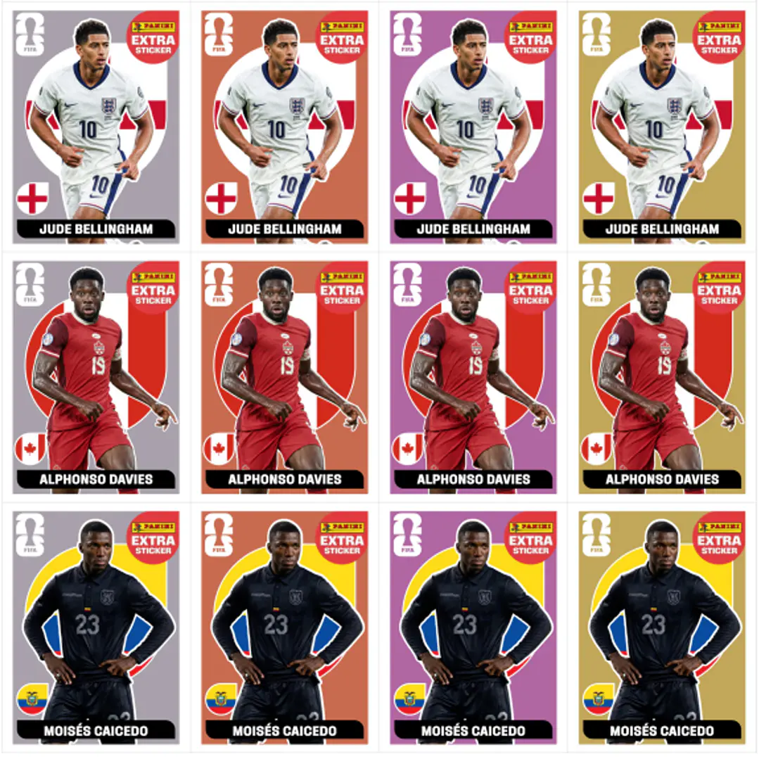 Figurinhas Legends Copa 2026 para Imprimir (PDF) | Extra Sticker 3