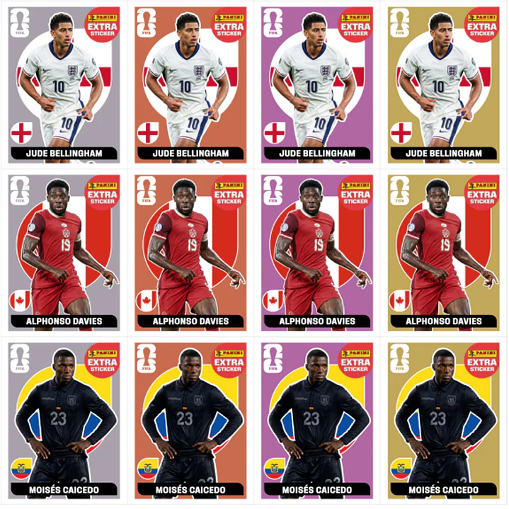 Figurinhas Legends Copa 2026 para Imprimir (PDF) | Extra Sticker 3