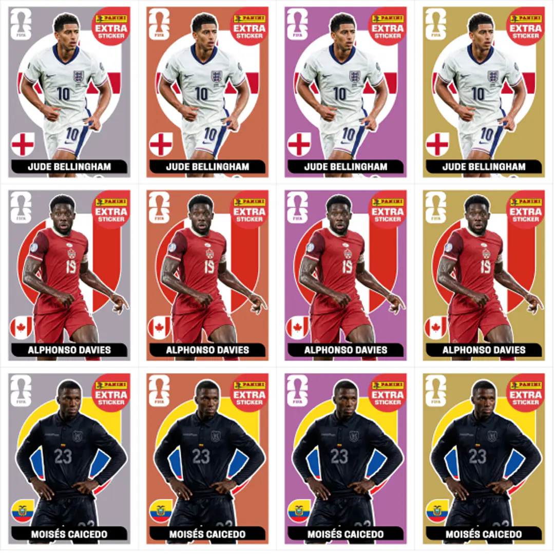 Figurinhas Legends Copa 2026 para Imprimir (PDF) | Extra Sticker 3